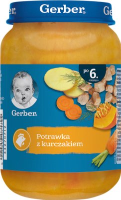 Gerber obiadek kurczak w potrawce z jarzynkami