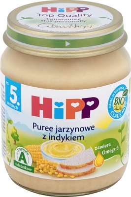 HiPP puree jarzynowe z indykiem BIO