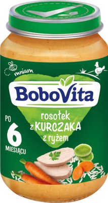 BoboVita zupka rosołek z kurczaka z ryżem