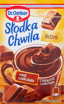Dr. Oetker chocolate pudding sweet moment