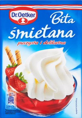 Dr. Oetker batida en polvo crema