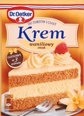 Dr. Oetker Creme Kuchen pulverisiert Vanille