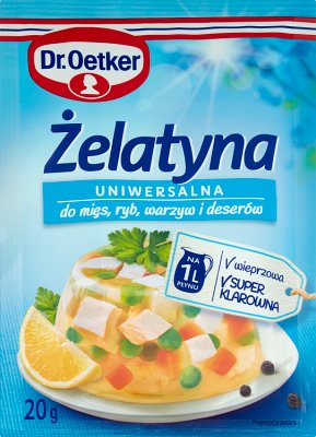 Dr. Oetker gelatina comestible