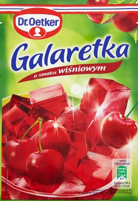 Dr.Oetker galaretka wiśniowa