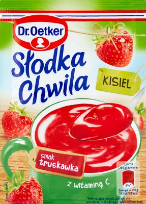 Dr. Oetker sweet moment , strawberry jelly