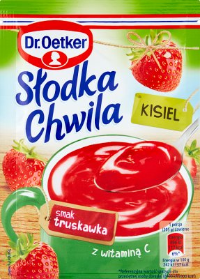 Доктор Oetker сладкий момент , клубничное желе