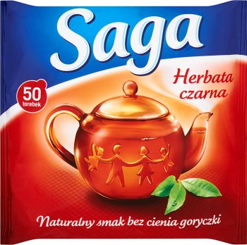 Saga herbata ekspresowa torebki
