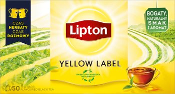 Yellow Label черный экспресс чай 50 мешков
