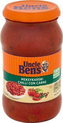 Uncle Bens Mexican chilli con carne sauce