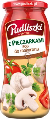 Pudliszki sos  do spaghetti z pieczarkami