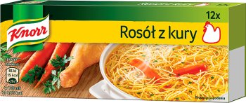 Knorr rosół z kury w kostkach