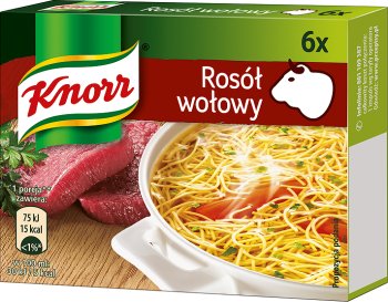 Knorr rosół w kostkach  wołowy