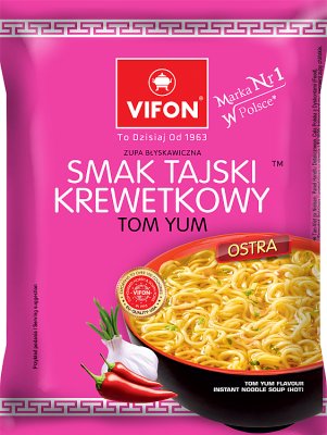 Vifon zupa błyskawiczna w proszku krewetkowa tajska ostra