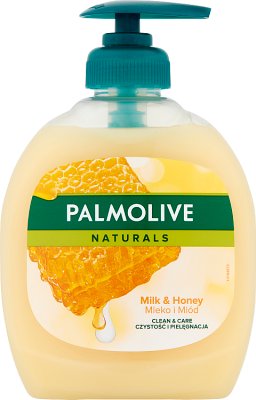 Palmolive mydło w płynie z pompką mleko i miód