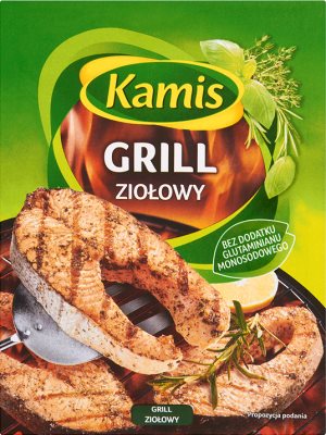 Kamis Grill przyprawa do mięs 25g ziołowa