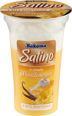 Bakoma Satino deser mleczny z bitą śmietaną  waniliowy