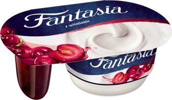 Danone Fantasia jogurt owocowy z wiśniami