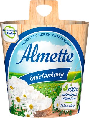 , Almette creamy cheese cream