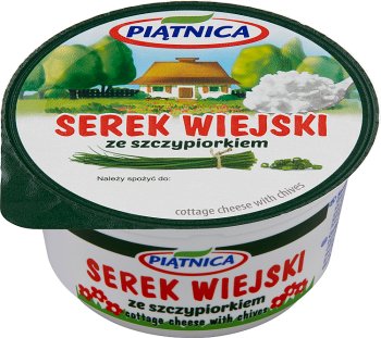 Piątnica serek wiejski ze szczypiorkiem