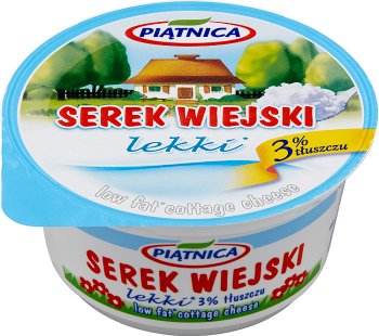 Piątnica serek wiejski lekki