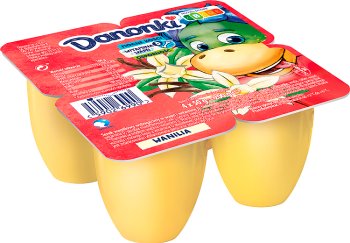 Danonki cheese for children vanilla