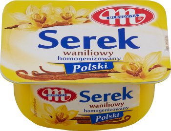 Queso de vainilla homogeneizado Mlekovita Darek