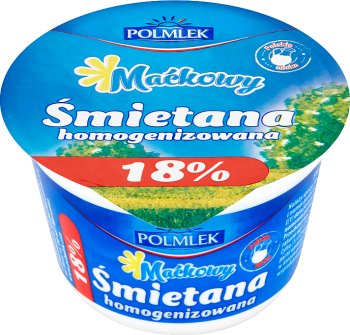 Maćkowy śmietana 18% tłuszczu
