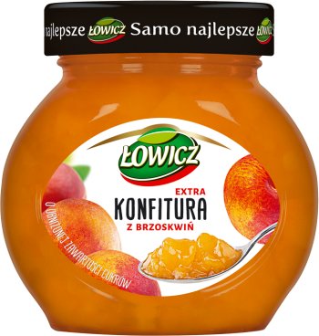 Low-Zucker Pfirsich-Marmelade