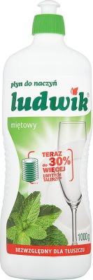 Ludwik płyn do mycia naczyń miętowy