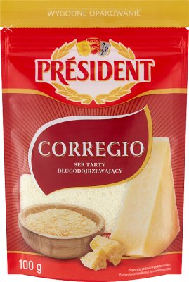 President Corregio ser typu parmezan tarty