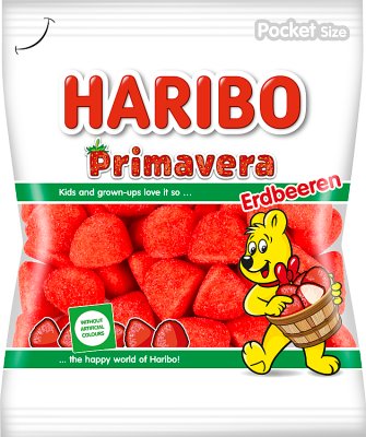 Haribo żelki  Primavera truskawkowe