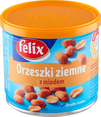 Felix orzeszki ziemne  w polewie miodowej