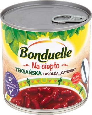 beans , canned red sauce ceyenne