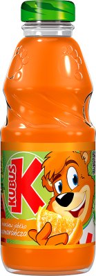 Le jus de carotte - orange pomme