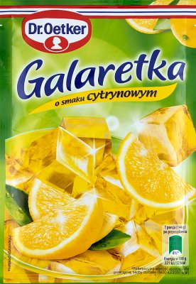 Dr.Oetker galaretka  cytrynowa