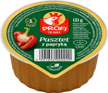 Profi Pate mit Paprika