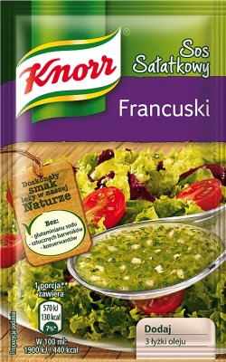 Ensalada de Knorr vestidor en polvo ( para 90 ml de salsa ) Francés
