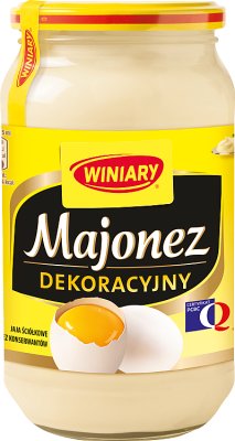 Mayonnaise Mayonnaise dekorativen Zier Winiary