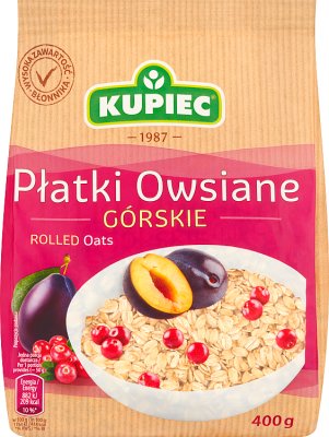 Kupiec płatki owsiane  górskie