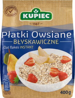 Kupiec Płatki owsiane błyskawiczne