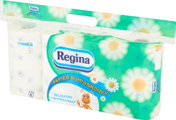 Regina papier toaletowy rumiankowy 3-warstwowy biały