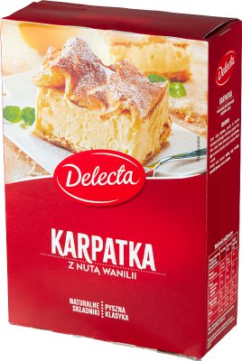cake powdered Karpatka