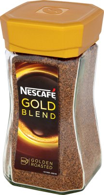Gold Instant-Kaffee Glas