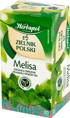 Herbapol Zielnik Polski herbata  ziołowa z melisą