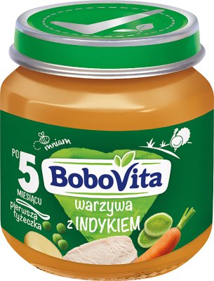BoboVita obiadek warzywa z indykiem