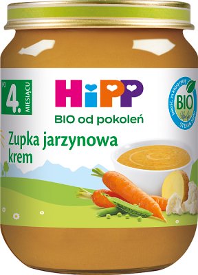 HiPP BIO od pokoleń, Zupka jarzynowa - krem 