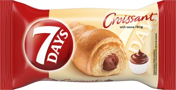 7days Croissant with cocoa filling