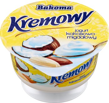 Bakoma jogurt kremowy kokosowo-migdałowy