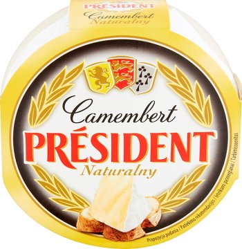 President Camembert ser pleśniowy naturalny