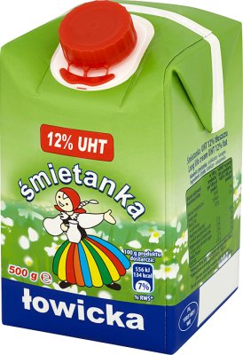 Łowicka śmietanka 12% tłuszczu